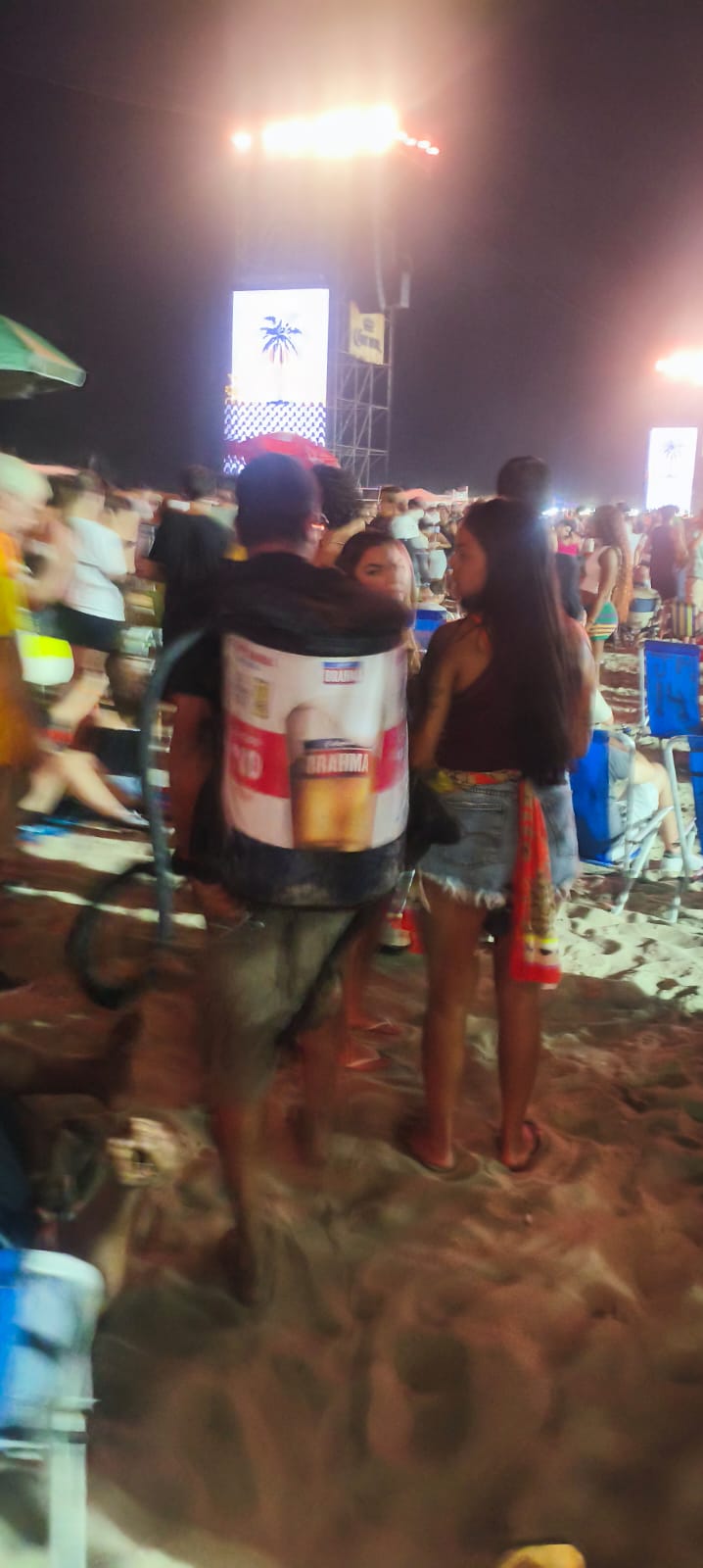 Operação e estrutura em evento