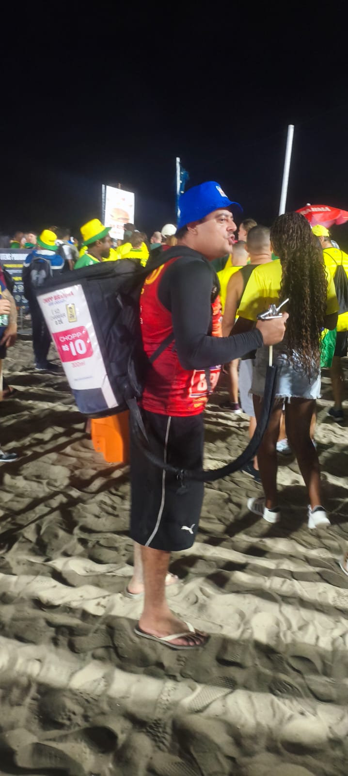 Operação e estrutura em evento