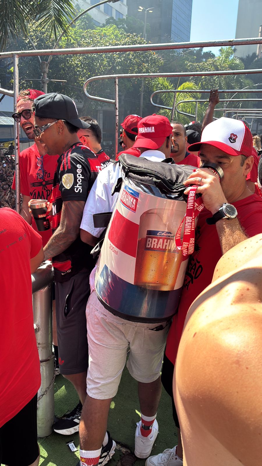 Operação no trio do Flamengo