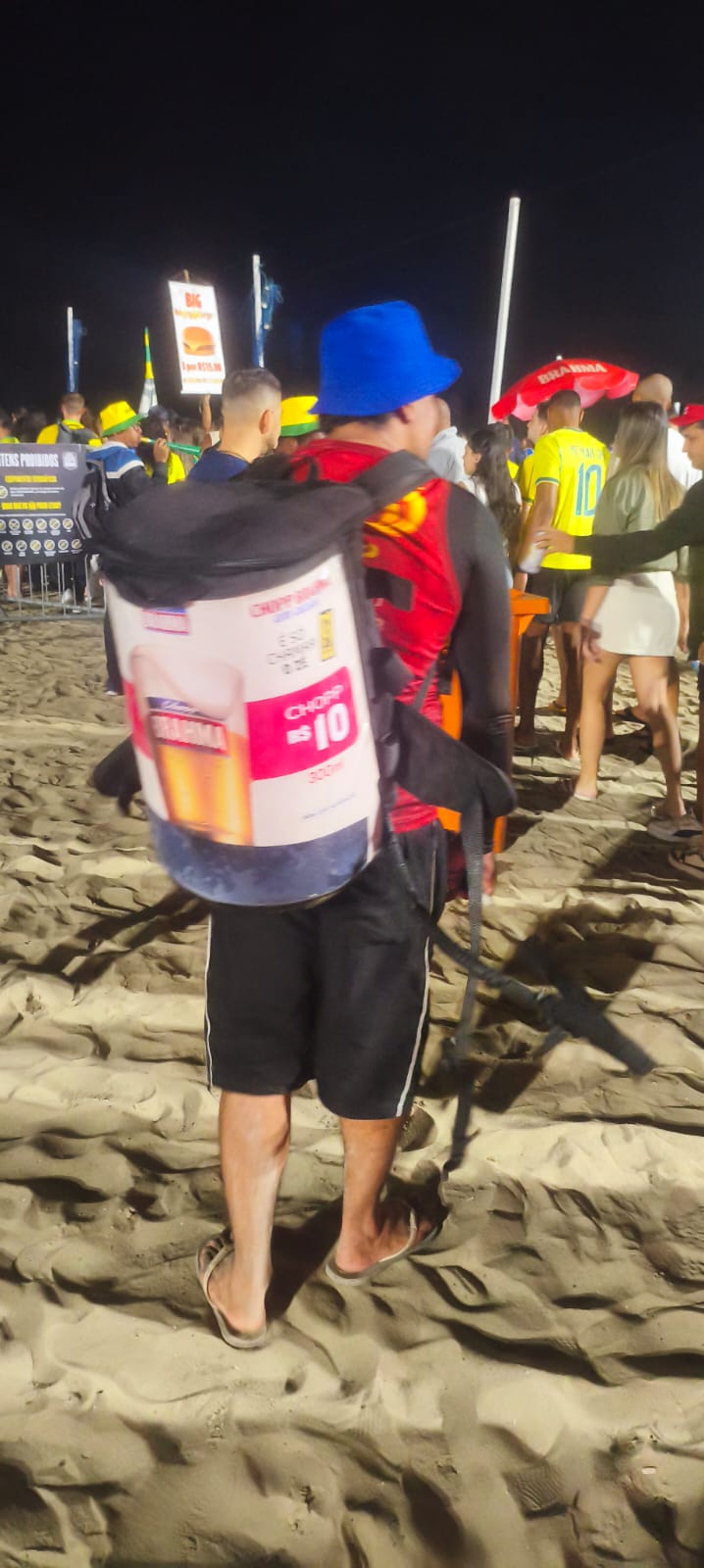 Operação e estrutura em evento